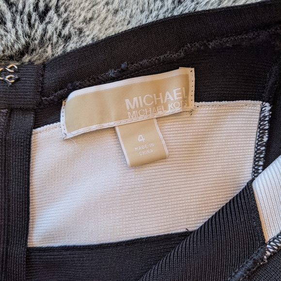 Michael Kors Striped Sleeveless Dress - Picture 2 of 5